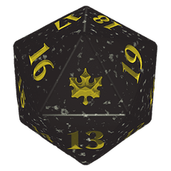 Bloomburrow: D20 Die (Yellow)